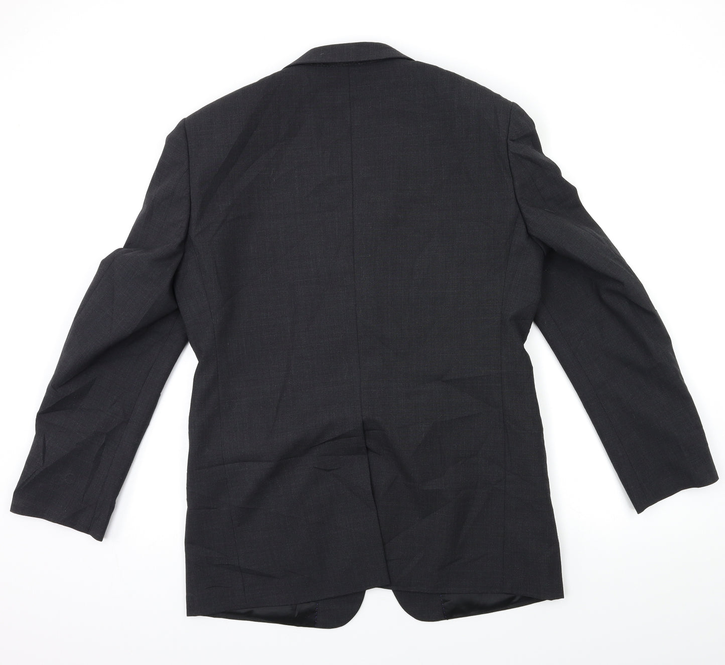 Charlton Grey Mens Grey   Jacket Suit Jacket Size 38