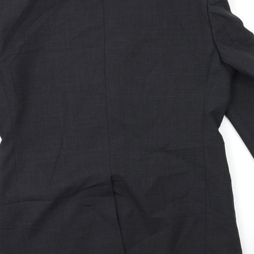 Charlton Grey Mens Grey   Jacket Suit Jacket Size 38