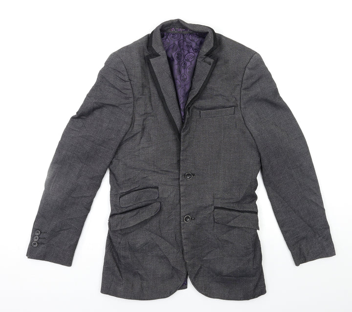 Greenwods Mens Grey   Jacket Suit Jacket Size 34