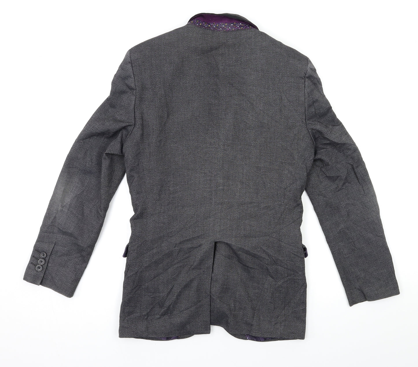 Greenwods Mens Grey   Jacket Suit Jacket Size 34
