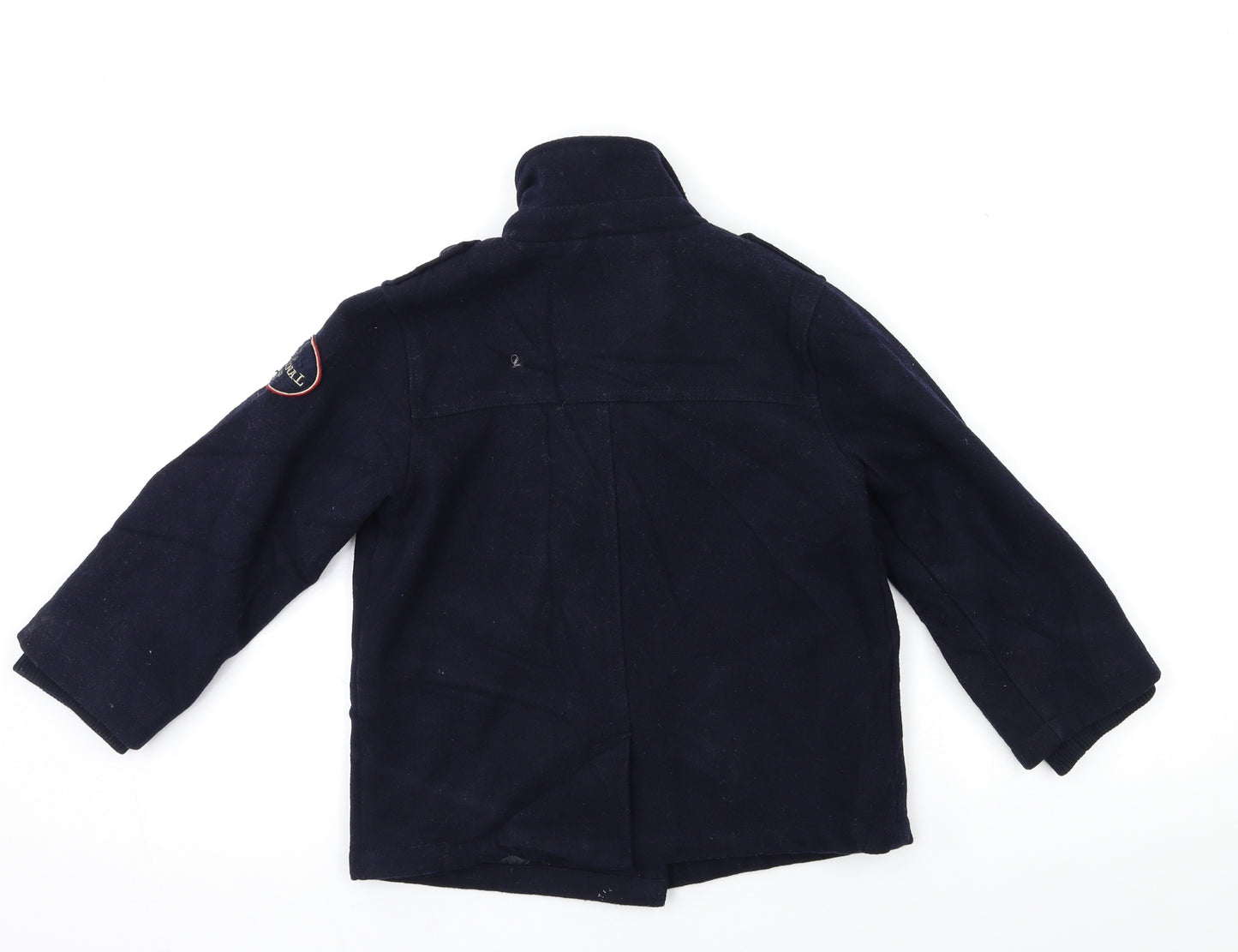 Mother and Child Boys Blue   Jacket Coat Size 6-7 Years