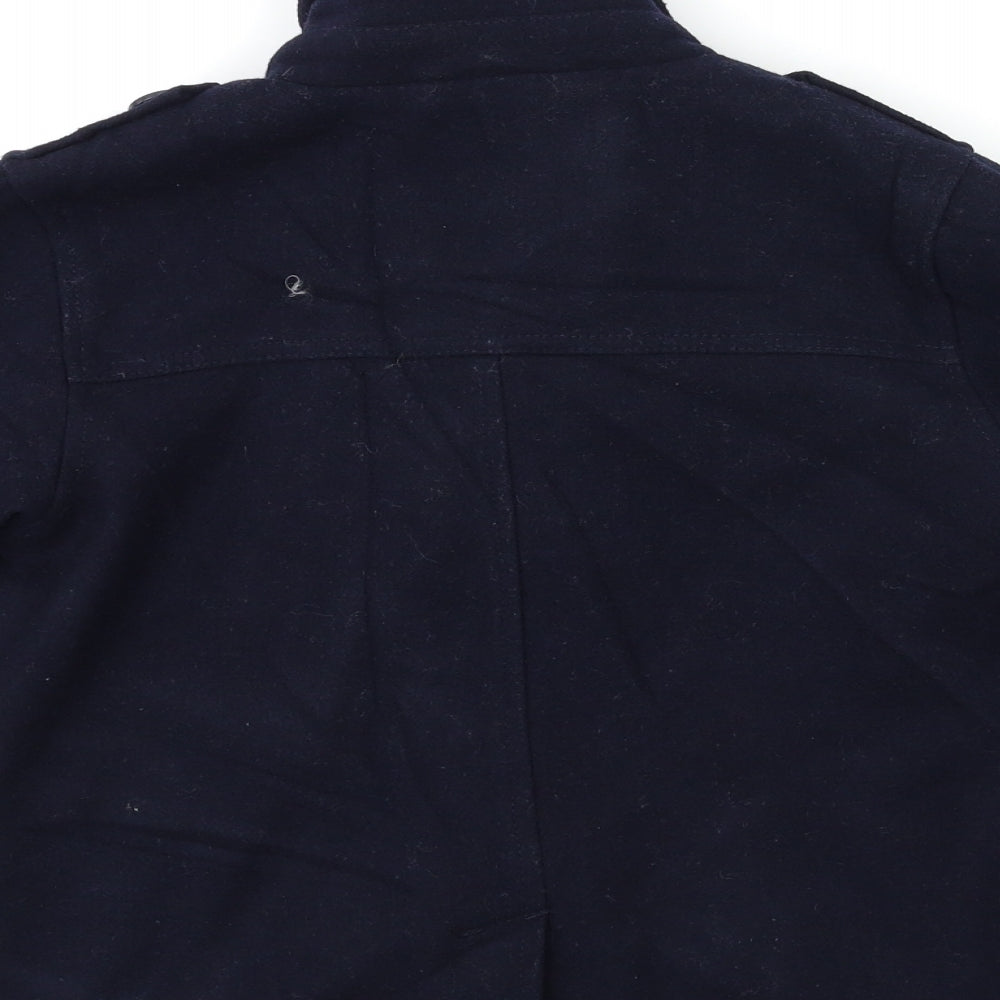 Mother and Child Boys Blue   Jacket Coat Size 6-7 Years