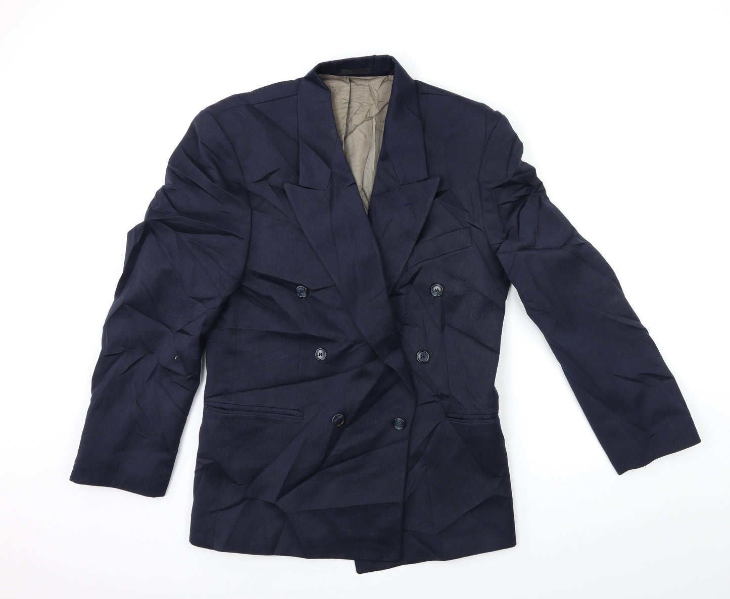 Topman Mens Blue   Jacket Suit Jacket Size 36