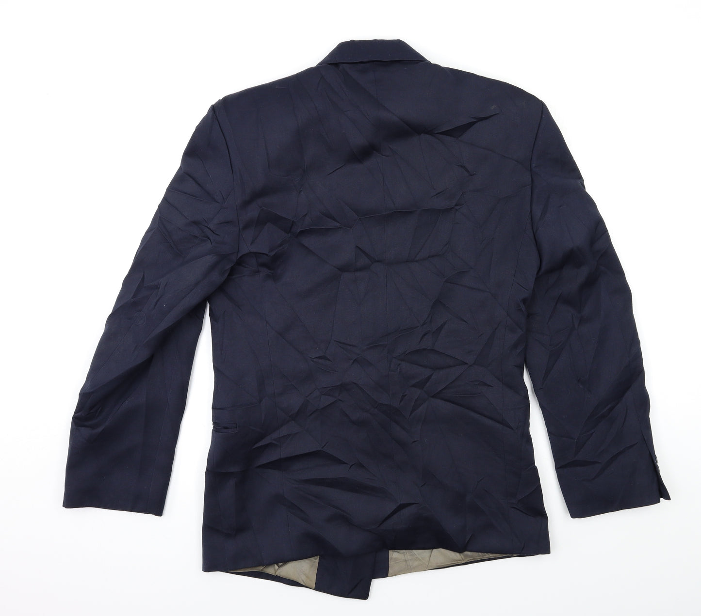 Topman Mens Blue   Jacket Suit Jacket Size 36
