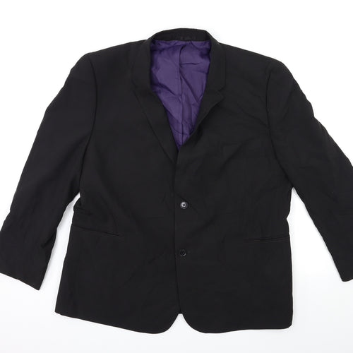 Taylor & Wright Mens Black   Jacket Suit Jacket Size 38