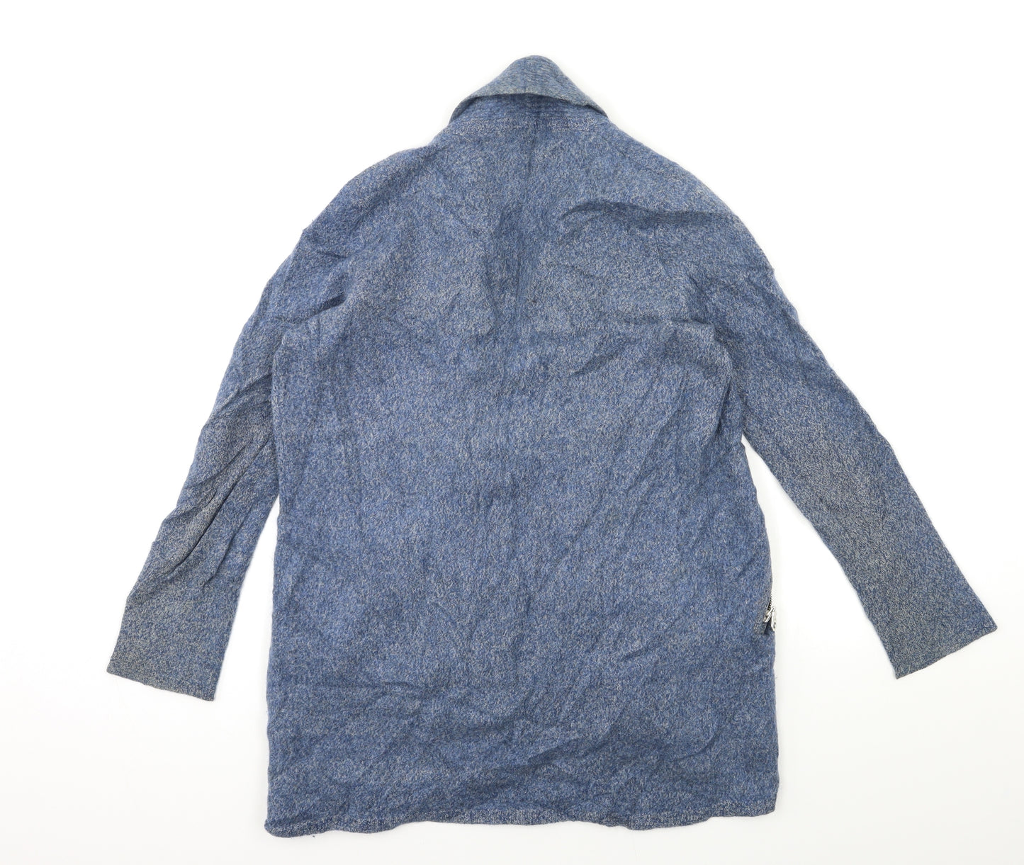 Marks and Spencer Womens Blue  Knit Cardigan Jumper Size 14