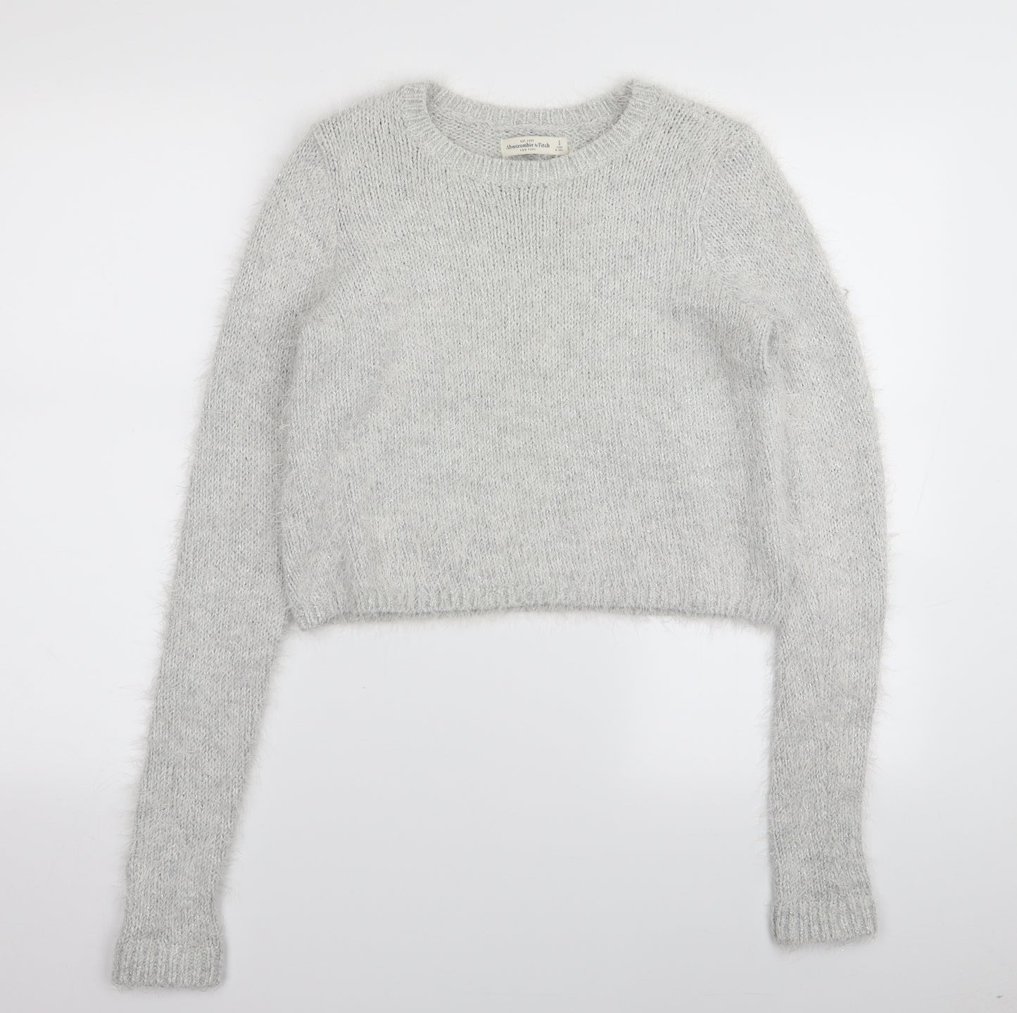 Abercrombie & Fitch Womens Grey   Pullover Jumper Size S