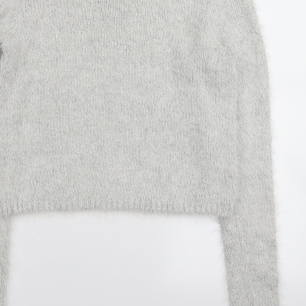 Abercrombie & Fitch Womens Grey   Pullover Jumper Size S