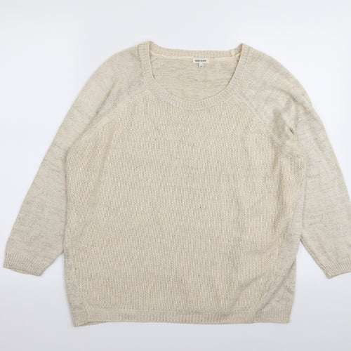 River Island Womens Beige   Pullover Jumper Size 14