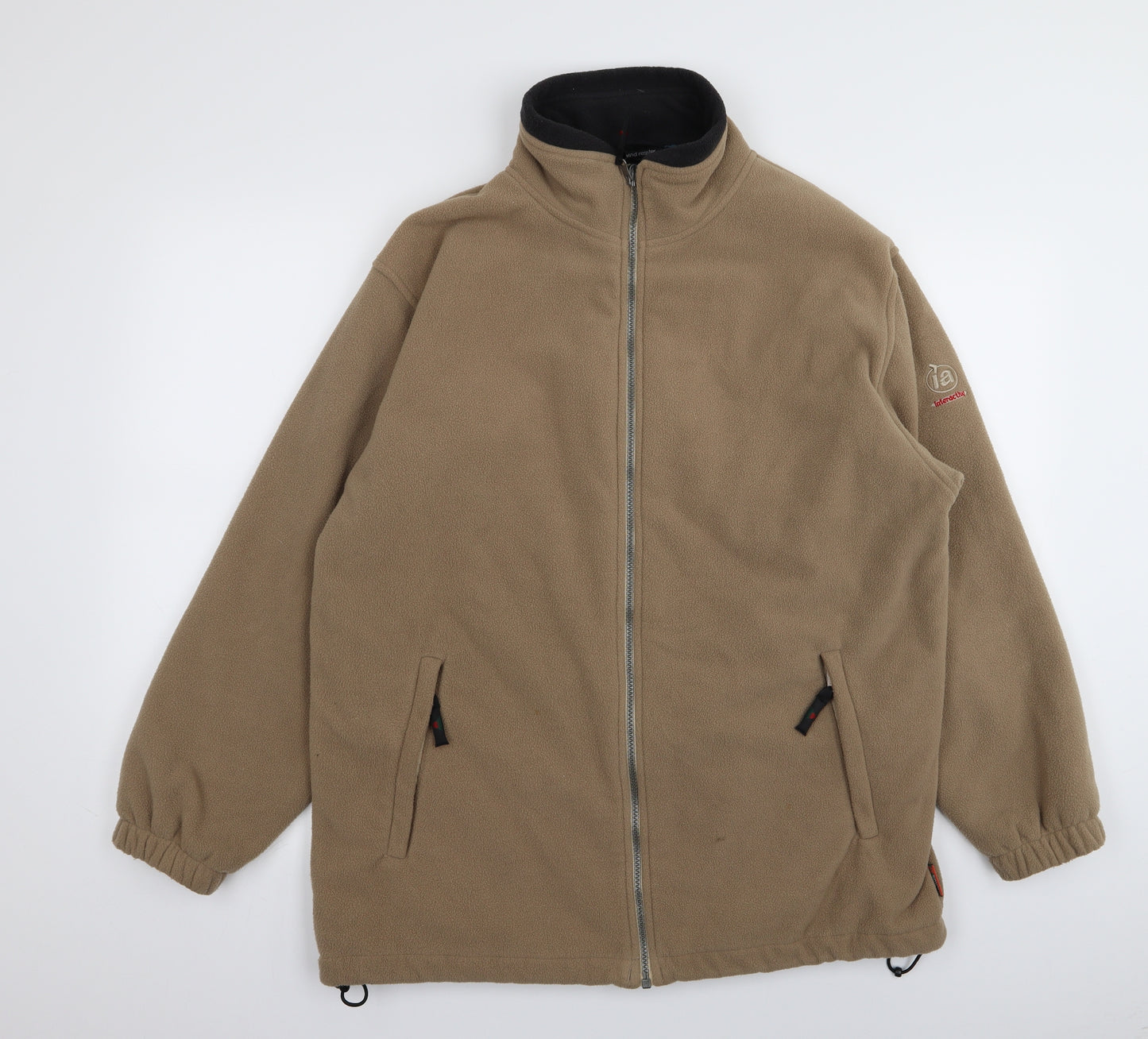 wynnster Womens Brown   Full Zip Jumper Size 14  - fleece