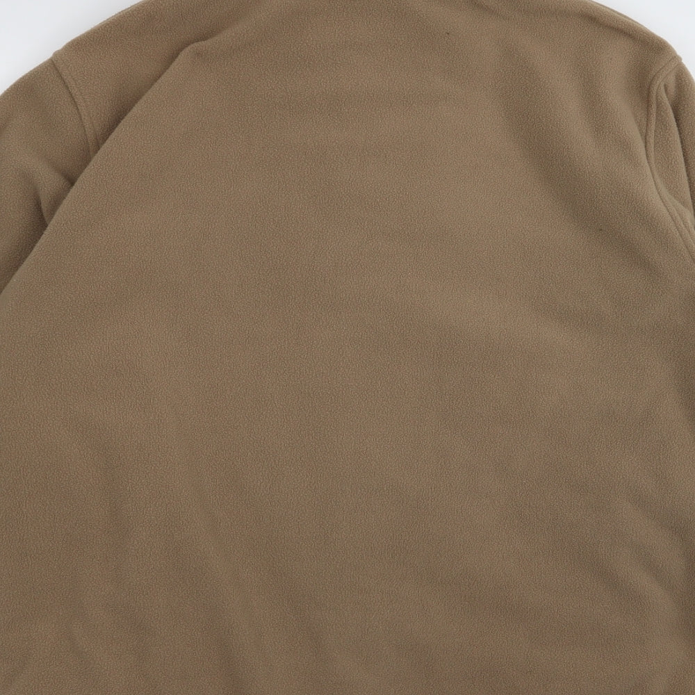 wynnster Womens Brown   Full Zip Jumper Size 14  - fleece