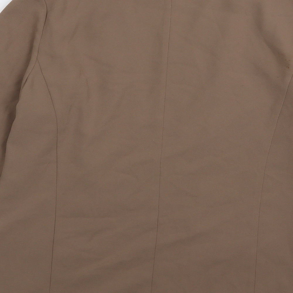 Warehouse Womens Beige   Jacket Blazer Size 6