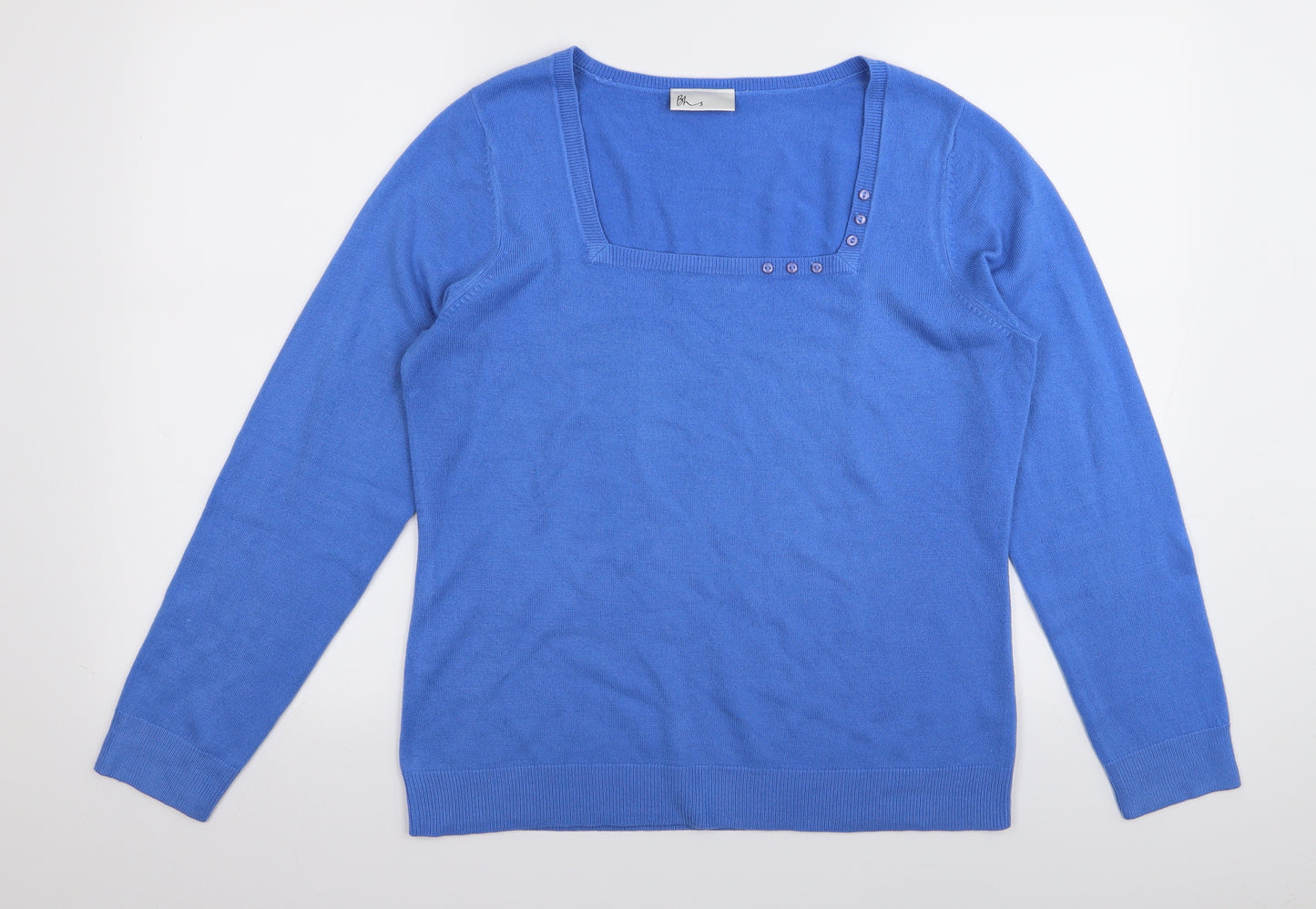 BHS Womens Blue   Pullover Jumper Size 14
