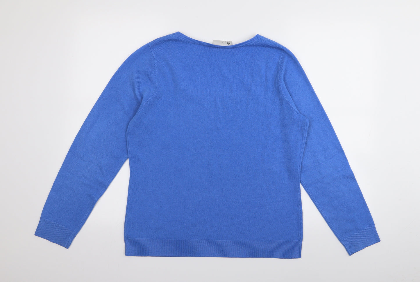 BHS Womens Blue   Pullover Jumper Size 14