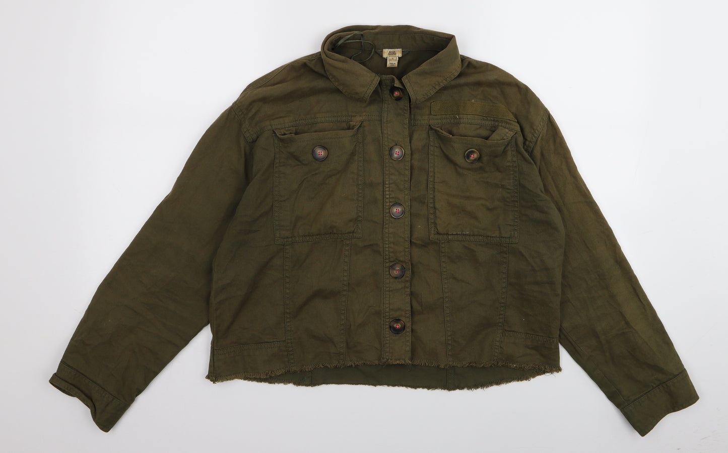 River Island Womens Green   Jacket  Size S
