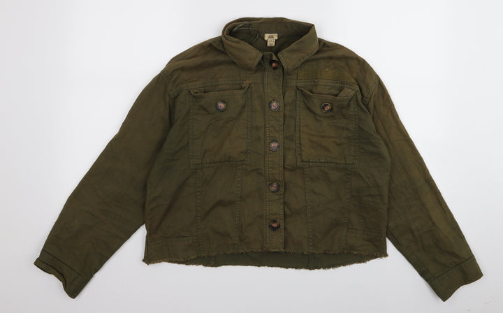 River Island Womens Green   Jacket  Size S