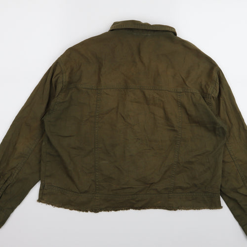 River Island Womens Green   Jacket  Size S