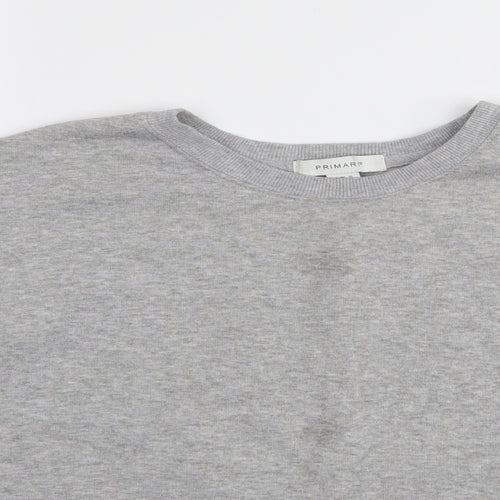 Primark Womens Grey   Pullover Jumper Size 12  - Cropped