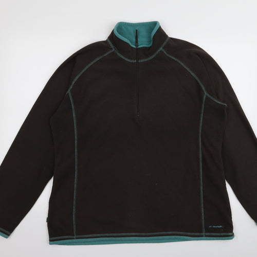 Mountain Life Womens Brown   Pullover Jumper Size 20  - fleece