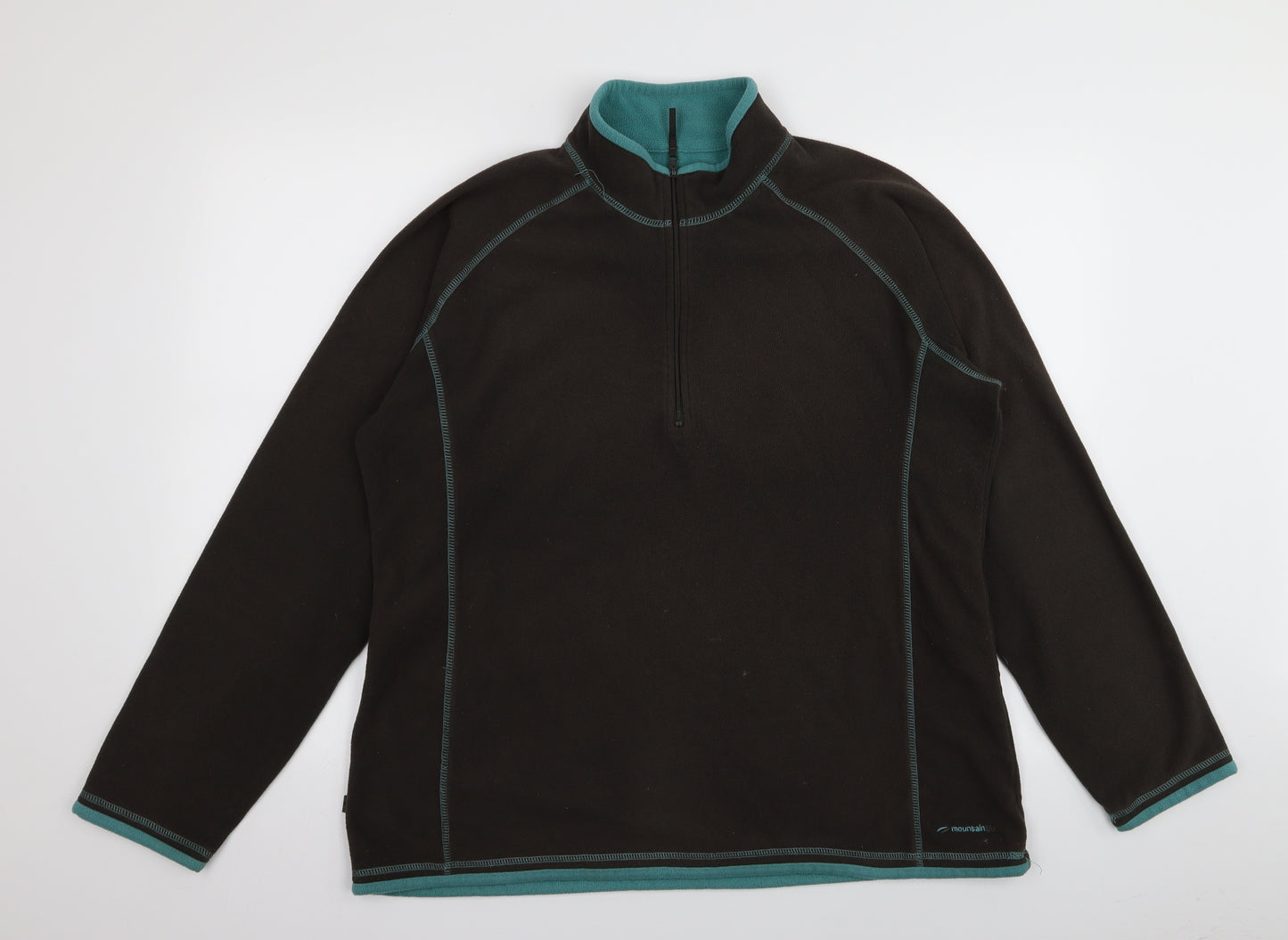 Mountain Life Womens Brown   Pullover Jumper Size 20  - fleece