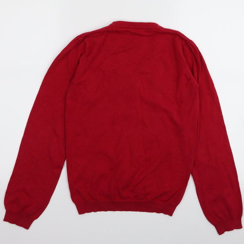 Nutmeg Girls Red   Cardigan Jumper Size 12-13 Years  - School Cardigan