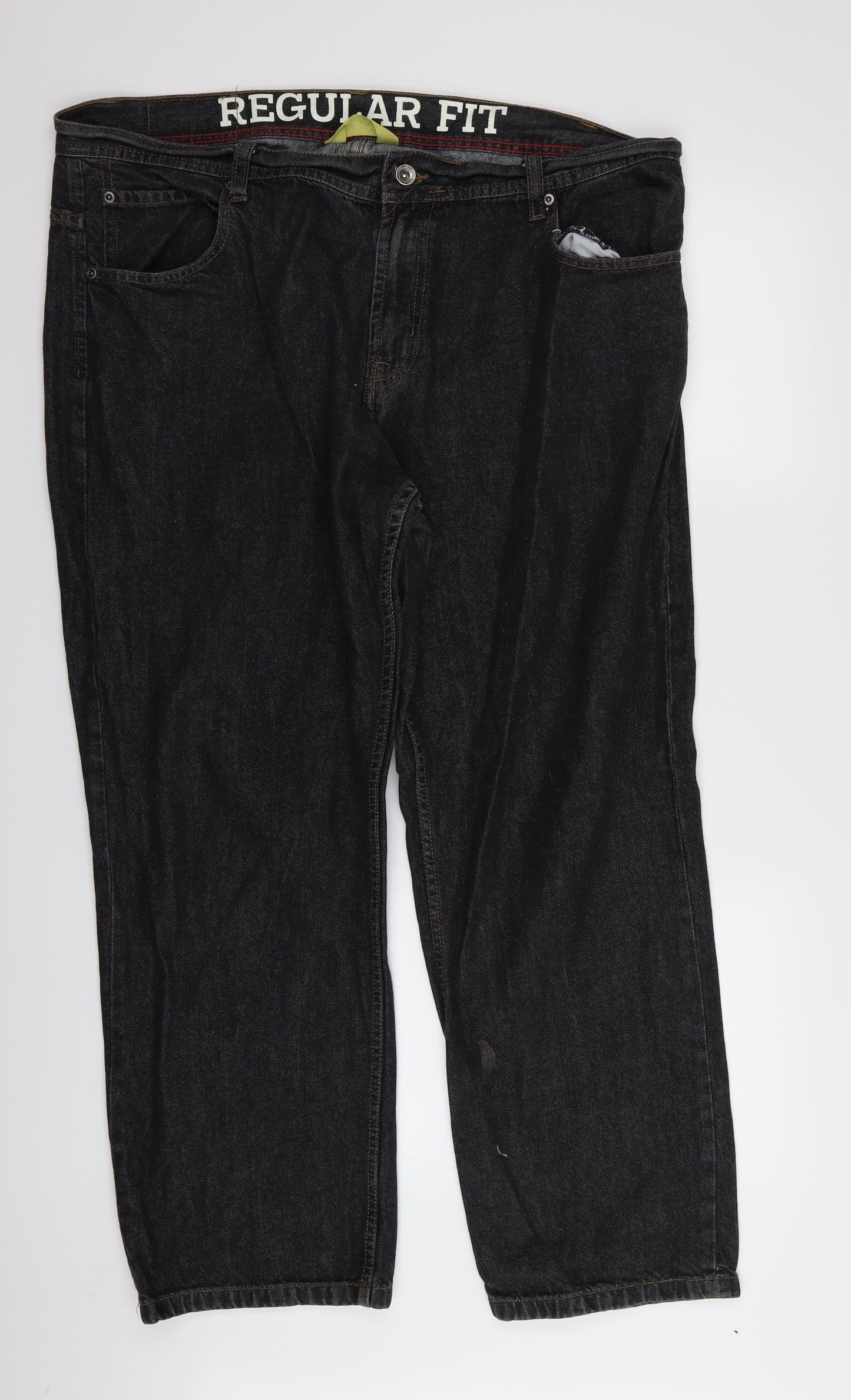 Maine Mens Black   Straight Jeans Size 40 L29 in