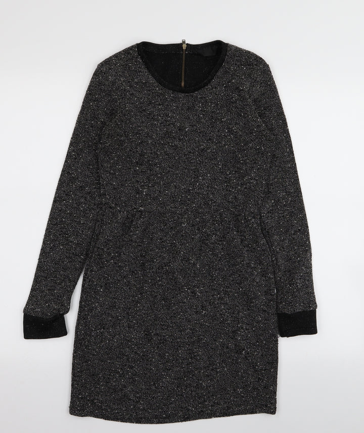 Topshop Womens Black   Fit & Flare  Size 10
