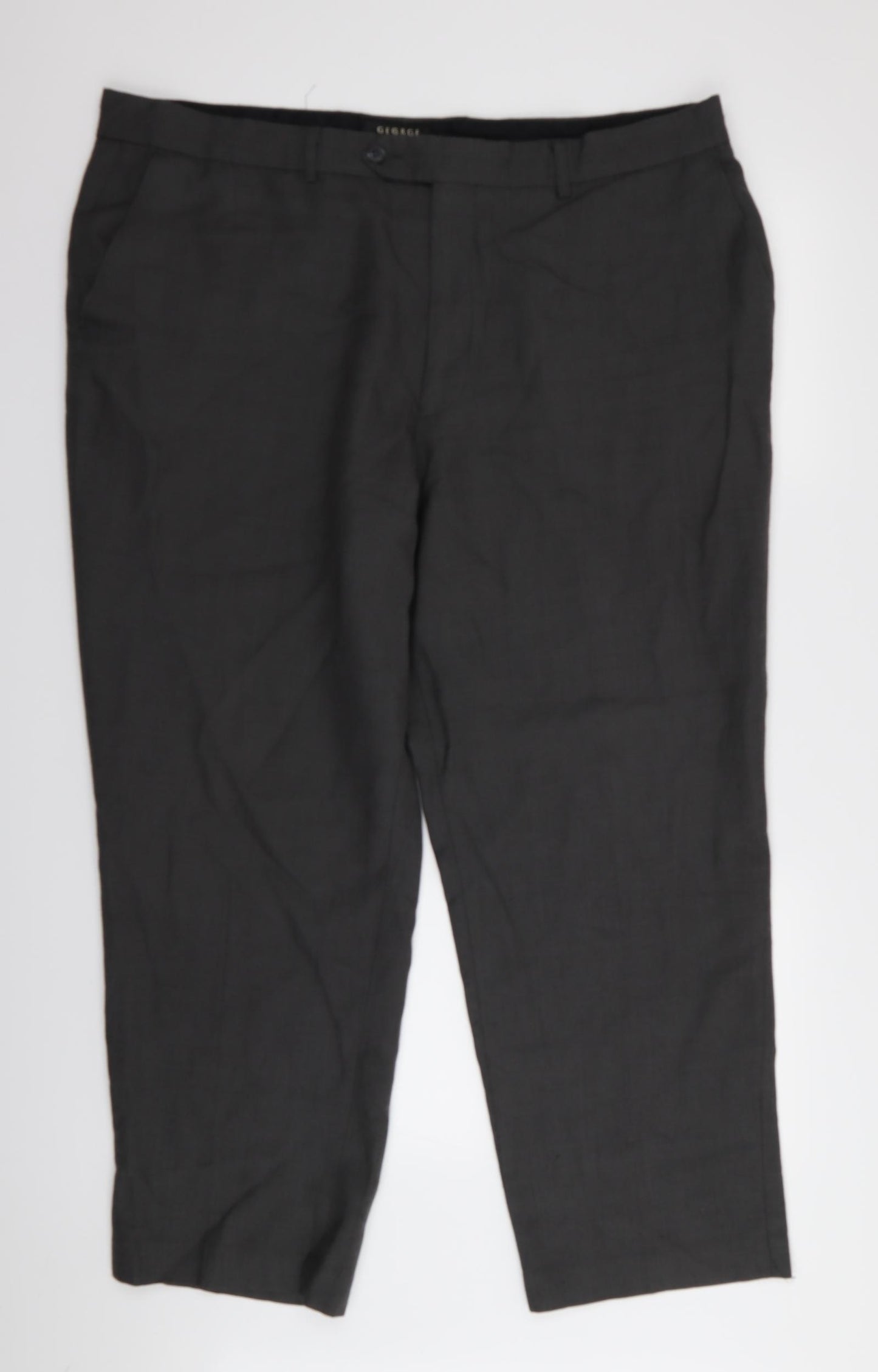 Asda George Mens Grey   Trousers  Size 42 in L29 in