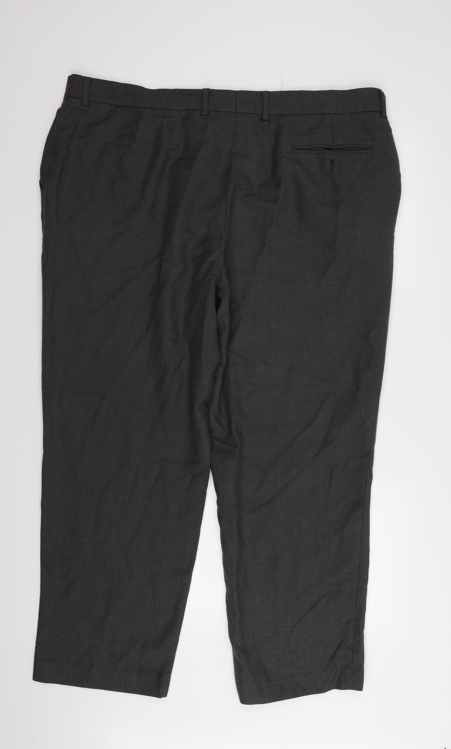 Asda George Mens Grey   Trousers  Size 42 in L29 in