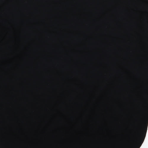 Per Una Womens Black   Basic T-Shirt Size 10