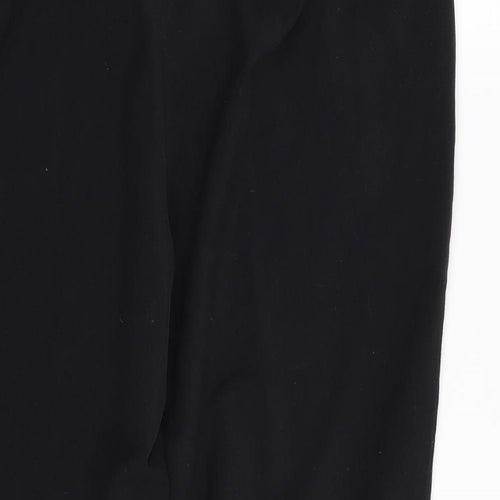 M&S Womens Black   Trousers  Size 14 L27 in