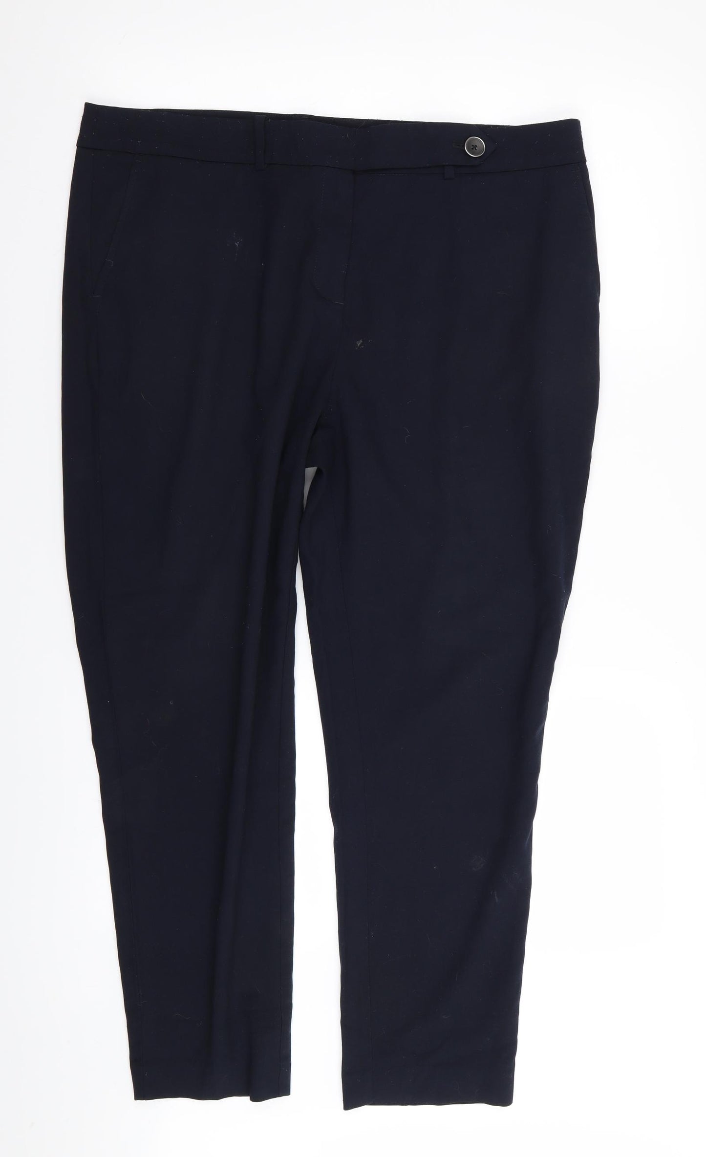 NEXT Womens Blue   Trousers  Size 16 L28 in