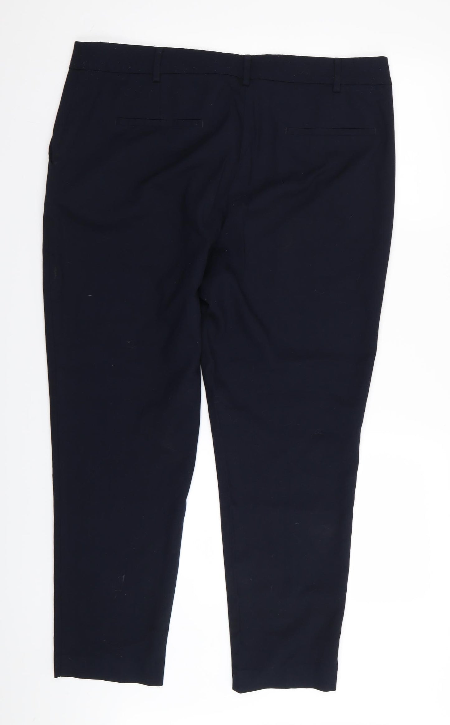 NEXT Womens Blue   Trousers  Size 16 L28 in