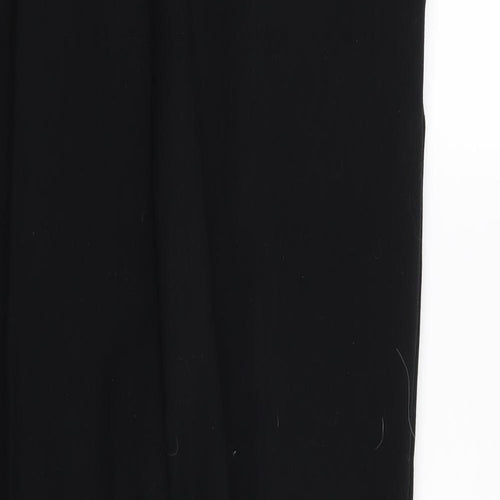 Preworn Womens Black   Trousers  Size 32 in L31 in