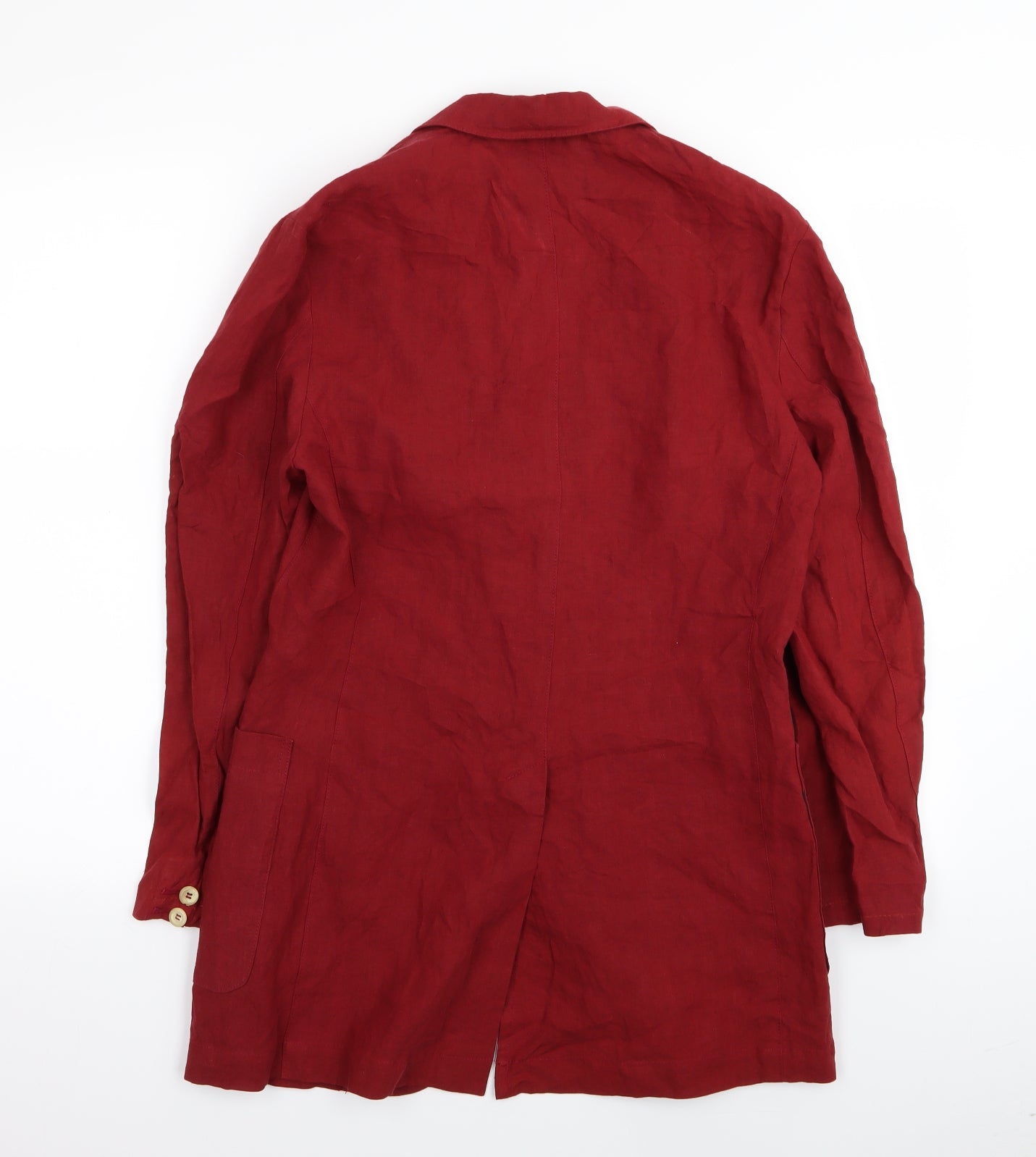 nicole farth Womens Red   Jacket Blazer Size 10