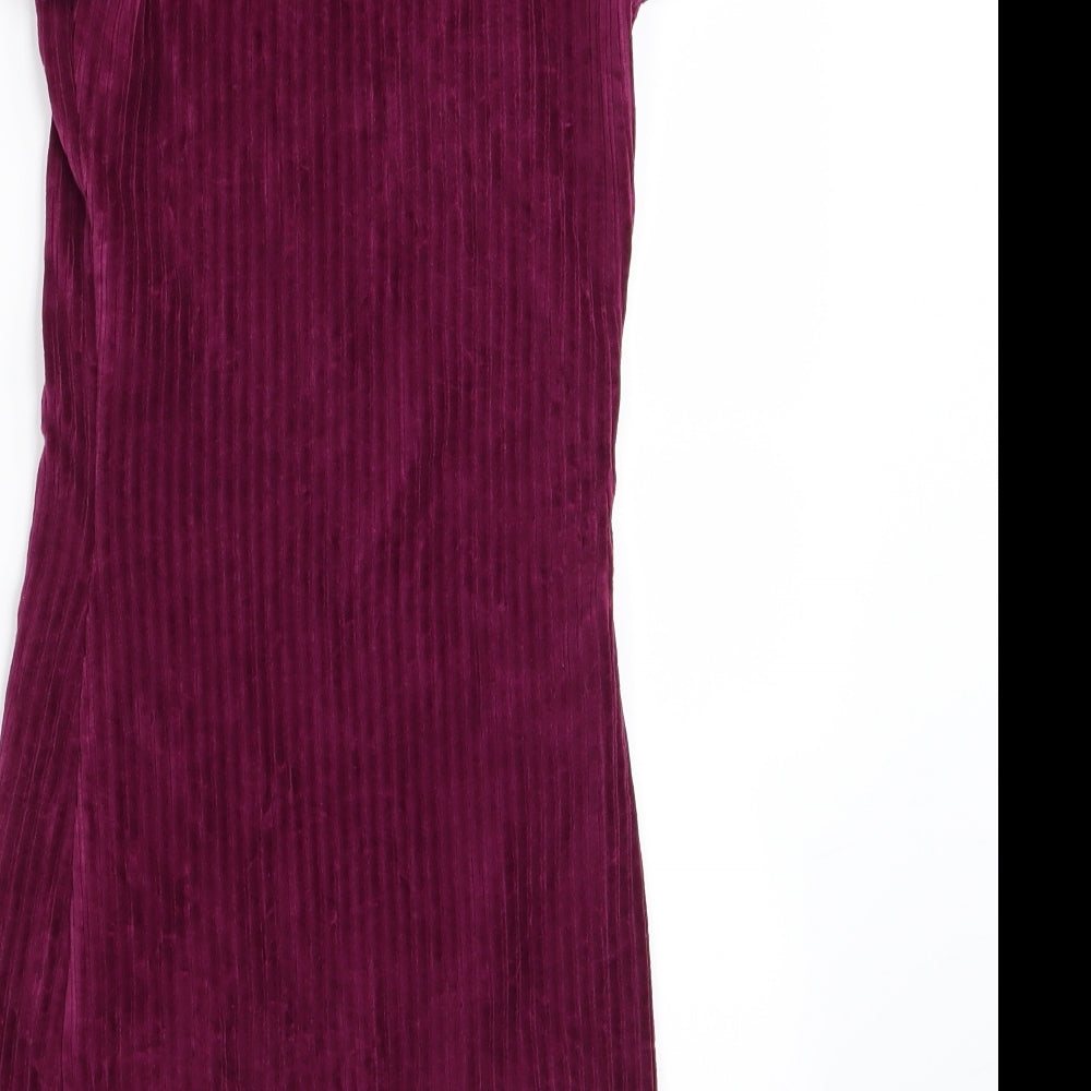 M&Co Girls Purple   A-Line  Size 11 Years