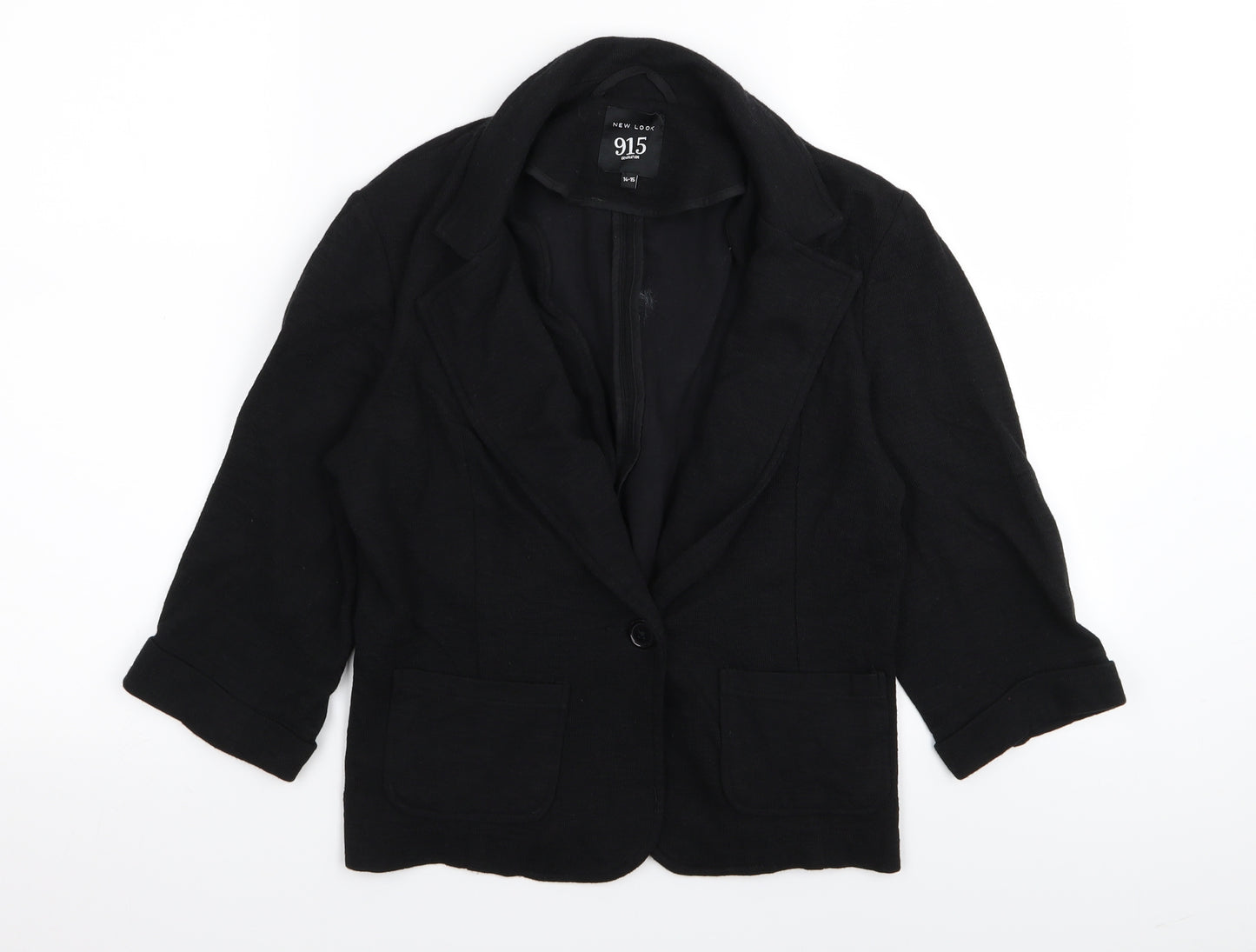 New Look Girls Black   Jacket Blazer Size 14-15 Years