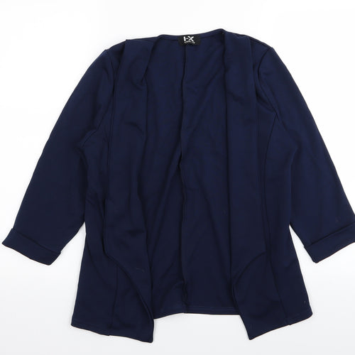 I-X London Womens Blue   Cardigan Jumper Size 12