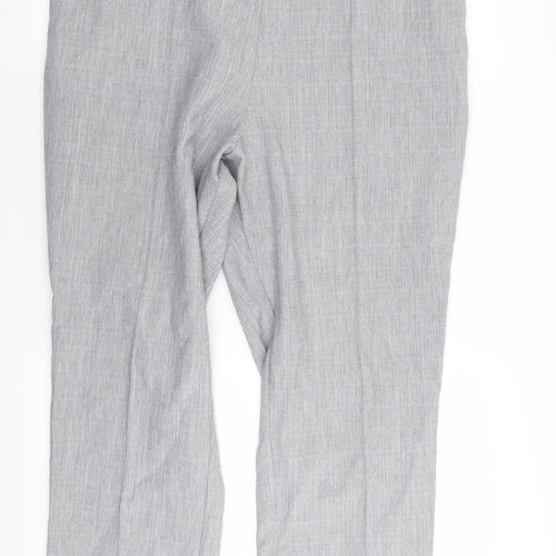 M&S Womens Green   Trousers  Size 16 L28 in