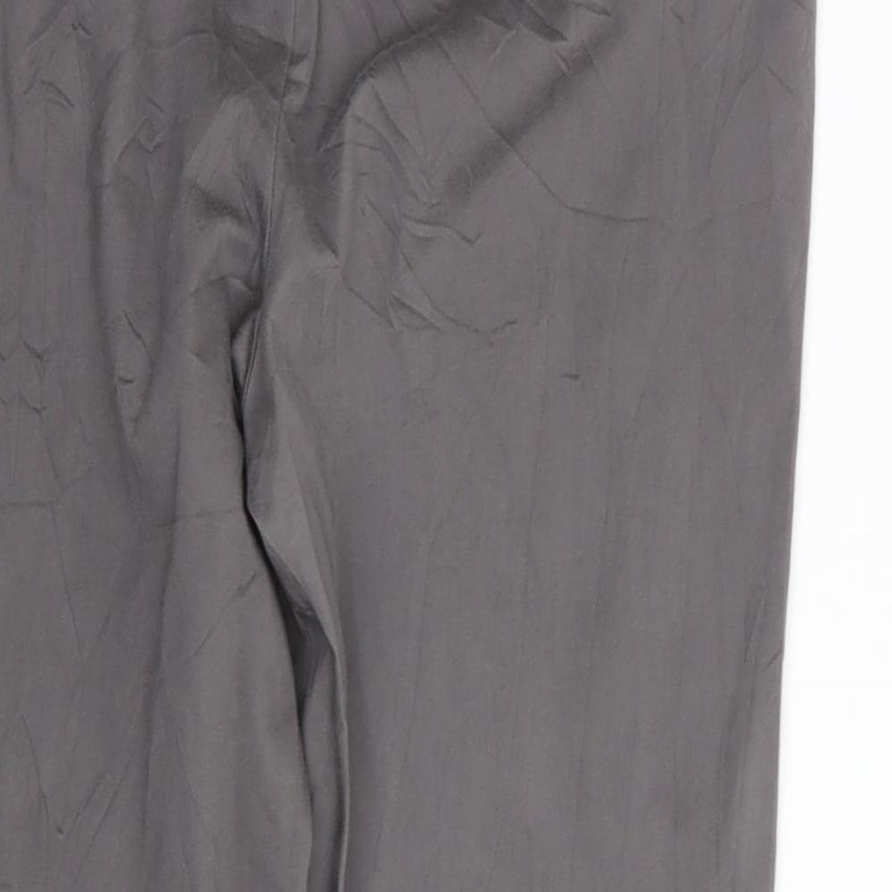 M&S Womens Grey   Trousers  Size 12 L25 in