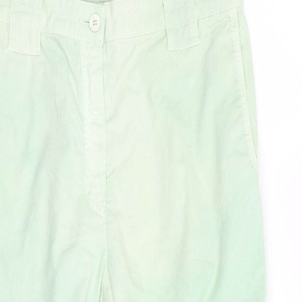 ZERRES Womens Green   Capri Jeans Size 16 L23 in