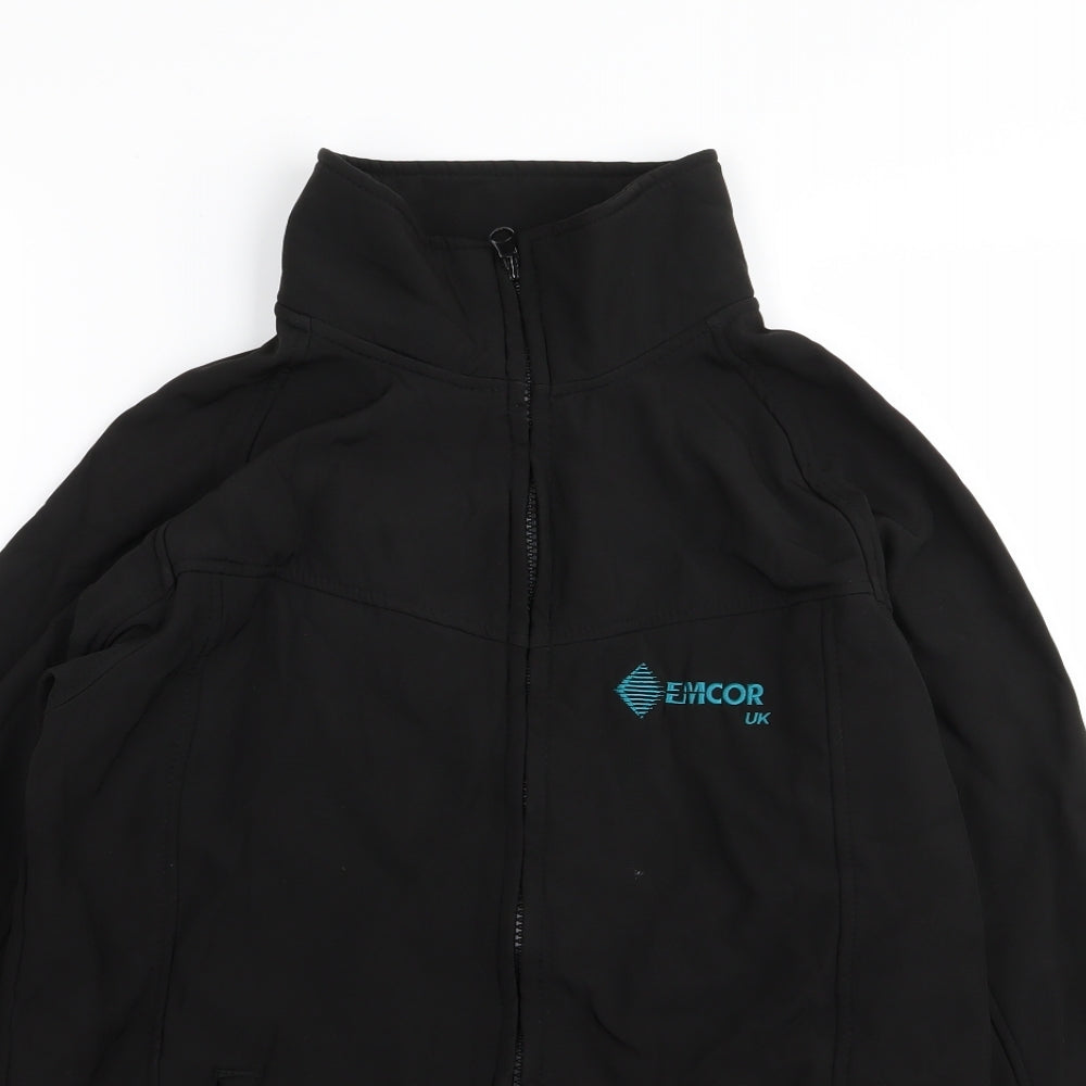 Regatta Mens Black   Full Zip Jumper Size S
