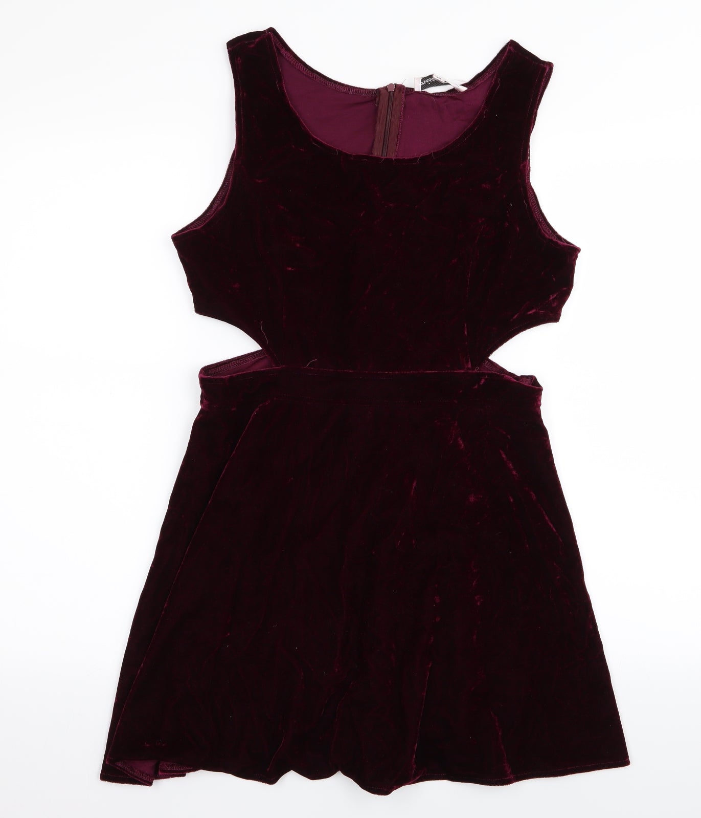 Missguided Womens Purple   Fit & Flare  Size 14