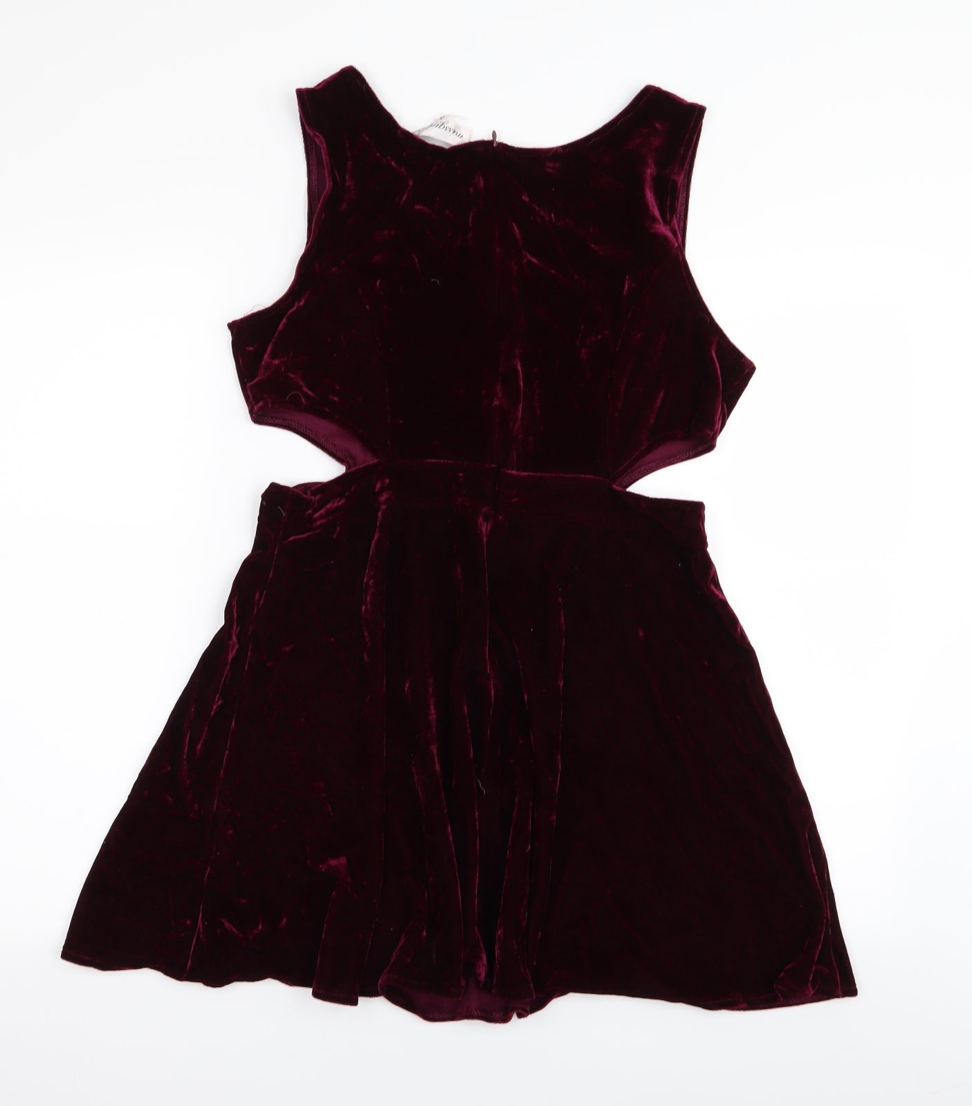 Missguided Womens Purple   Fit & Flare  Size 14