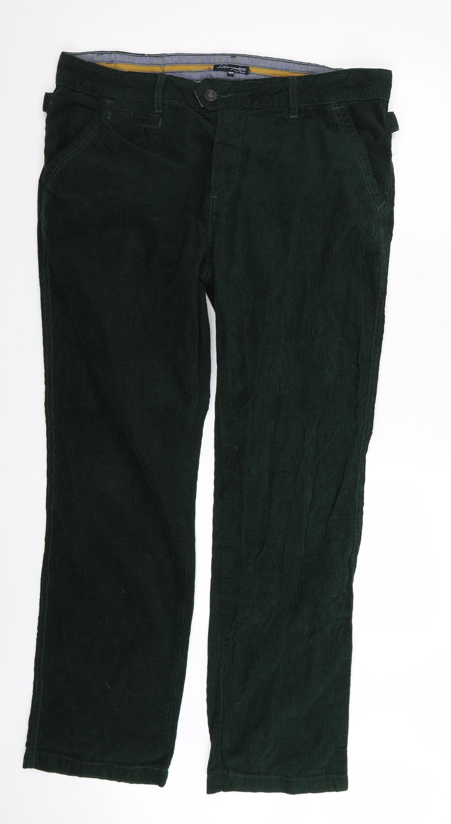 J.Hampton & Sons Mens Green   Trousers  Size 36 in L33 in