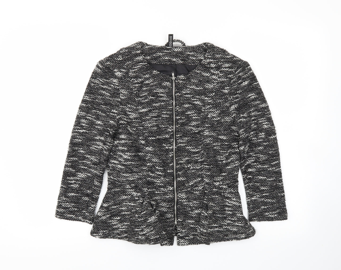 H&M Womens Grey   Jacket Coat Size 12