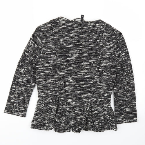 H&M Womens Grey   Jacket Coat Size 12