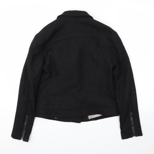 Preworn Womens Black   Jacket Blazer Size 36