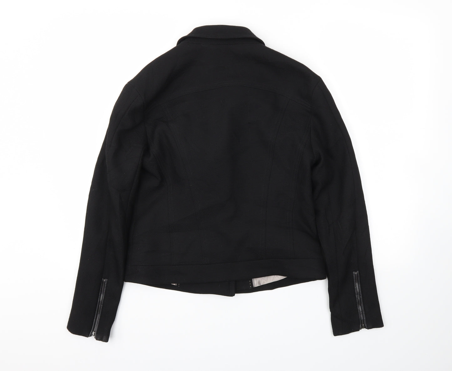 Preworn Womens Black   Jacket Blazer Size 36