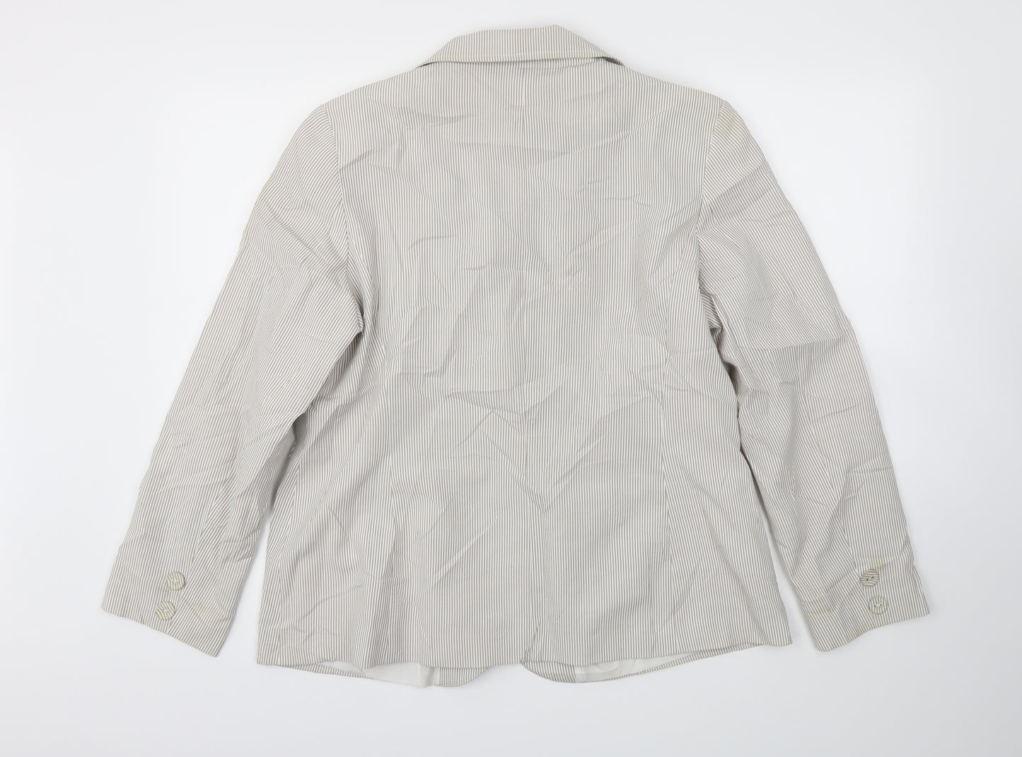 BM Womens Grey   Jacket Blazer Size 18